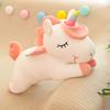Doll Cute Unicorn Doll Rainbow Horse Plush Toy Girls Birthday Gift Leg Clip Baby