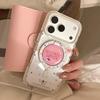 Яркий чехол-подставка в горошек для iPhone 16, iPhone 17, iPhone 17 Pro Max