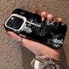 Готический Кибер Сигил Крест Цветной Чехол Для Телефона Для iPhone 17 16 15 14 13 12 11 Pro Max Plus Матовый Чехол