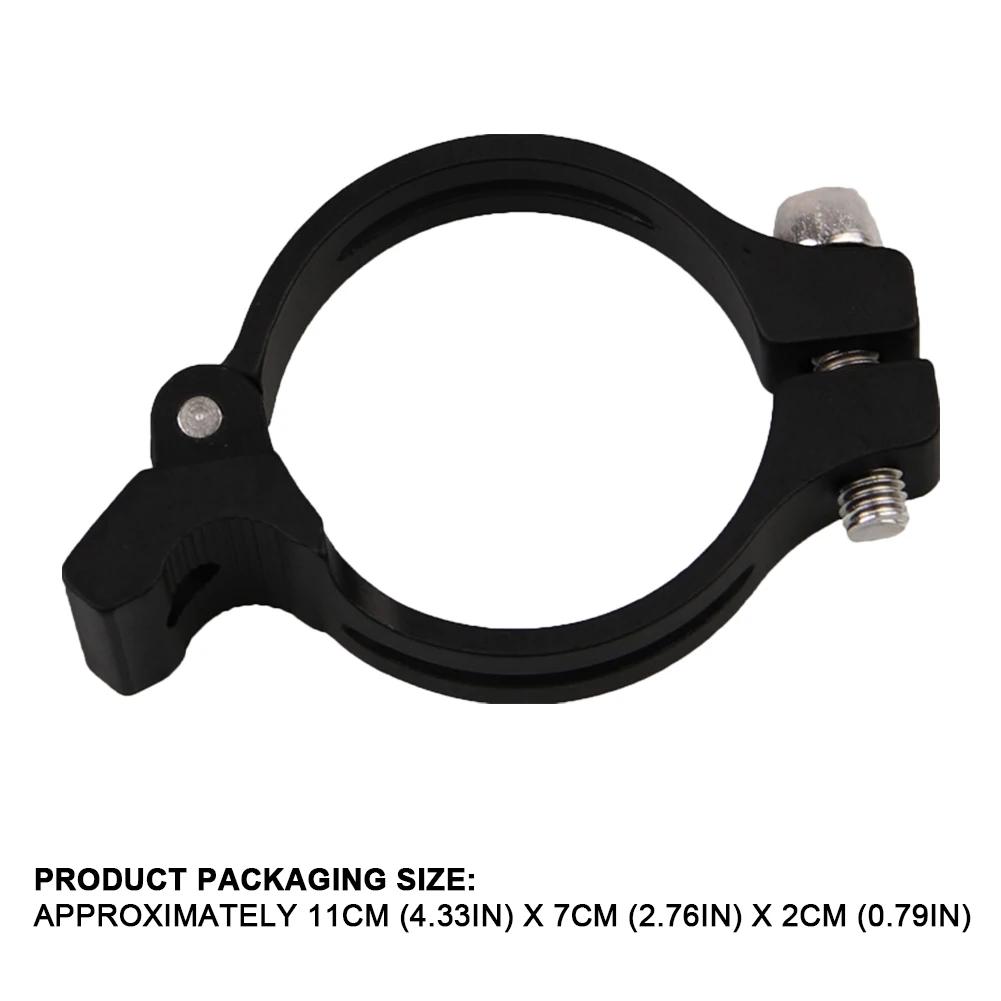 Bike Front Derailleur Braze Adapter Converter Clamp 34.9mm Bike Hanging Front Derailleur Braze-On Convertor for Front Derailleur