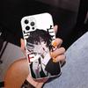 Bungo Stray Dogs Дазай Чехол для телефона для iPhone 17 Air 16 Pro Max 16E 15 + 14 Plus 11 12 13 Mini 7 8 SE Подарок Печатная крышка Fundas 16