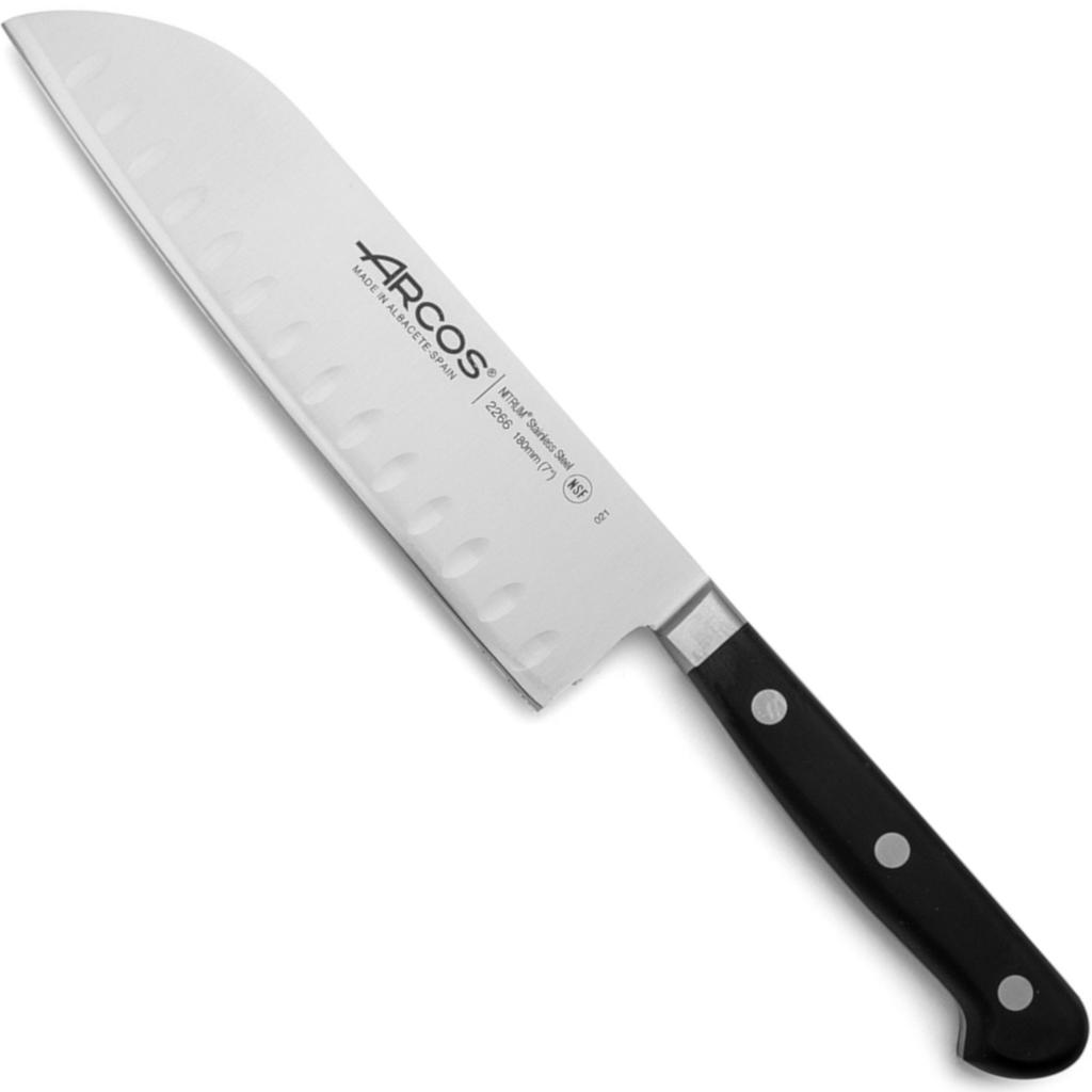 Santoku knife with ball grind ÓPERA length 180303 mm