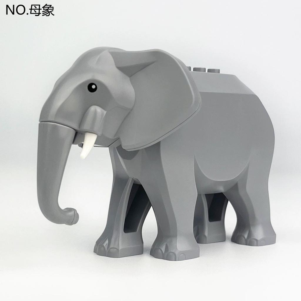 НОВЫЙ Мир Животных Сцена Слон Самец Слон Верблюд Лось Горилла Жираф Лошадь Детали Конструкторы Модели Наборы Кирпичики Детские Наборы