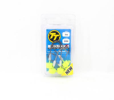 Tackle Tactics TT Nedlockz HD Jig Head Chart 1/4 унции 3/0H 5 шт. в упаковке (7700)