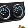 Black Triple Gauge Set 3 in 1 Car Meter Kit Easy Installation Car Gauge Cluster  Vehicle Monitoring