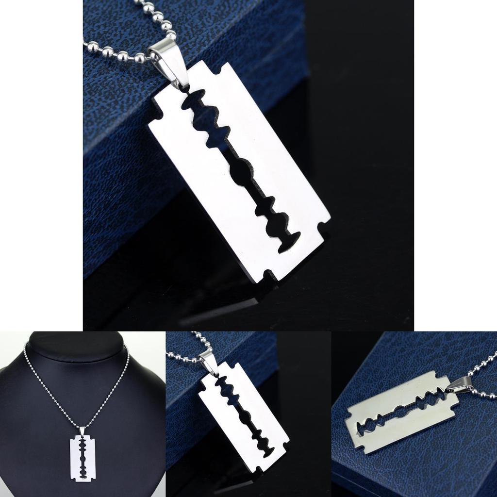 Minimalist Blade Alloy Jewelry Chain With Pendant For Weddings And Travel Souvenirs