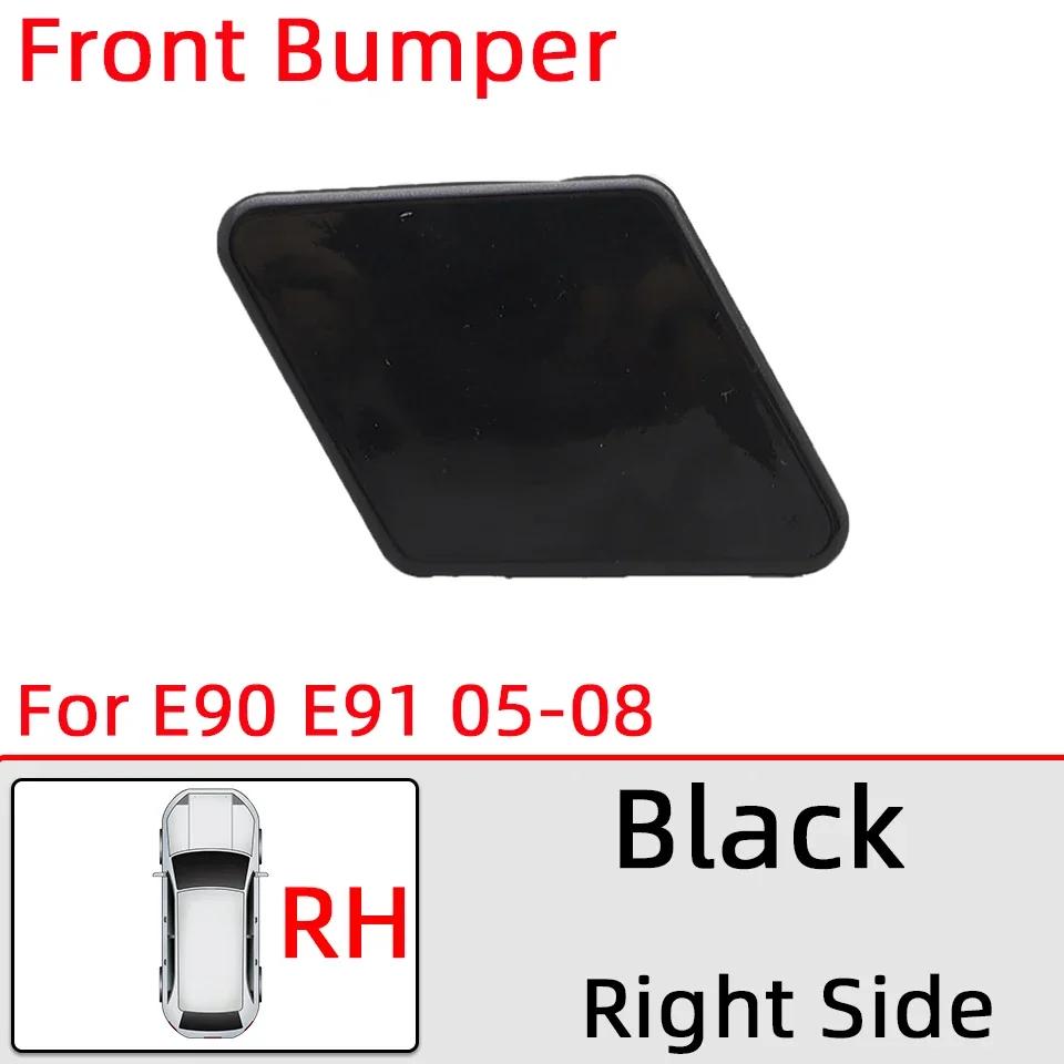 Headlamp Washer Nozzle Cover For BMW 320 325 328 330 335 E90 E91 LCI 2005-2008 2009-2012 Car Headlight Water Spray Lid Painted