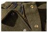 UNISEX WANLEGETU Japanese Retro Woolen Workwear Jacket J2209