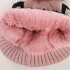Thickened Beanies Hat Fleece Lined Warm Cap Warm Winter Hat  Women