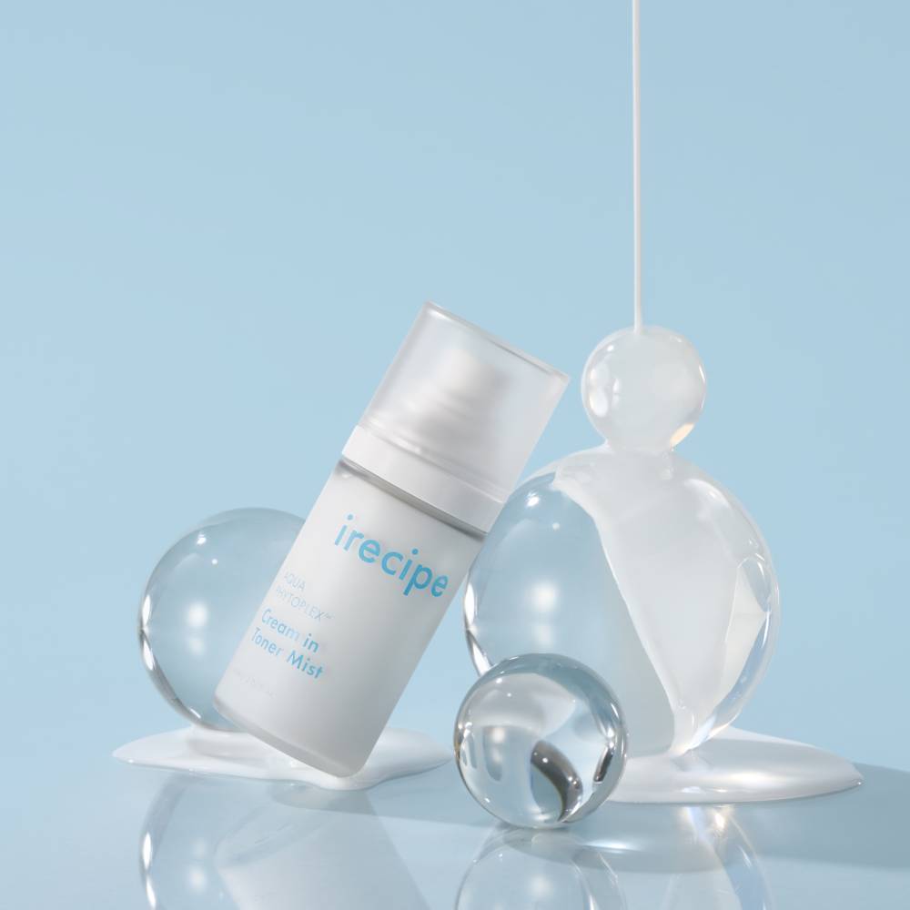 iRECIPE Aqua Phytoplex Крем-тонер без отдушек, масляный крем-спрей для кожи 60 мл