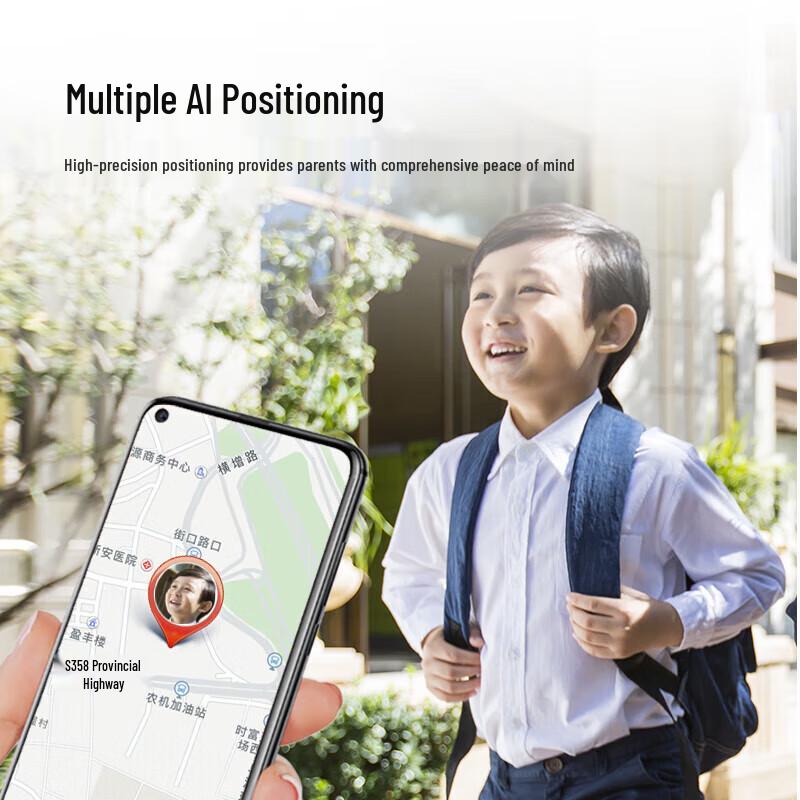 Умные часы для детей Little Genius D3 с GPS и защитой от воды (Китайская версия)