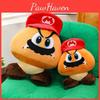 Плюшевая игрушка Super Mario Bros Гриб Купа Сестра с мягким хрустальным плюшем для коллекционеров