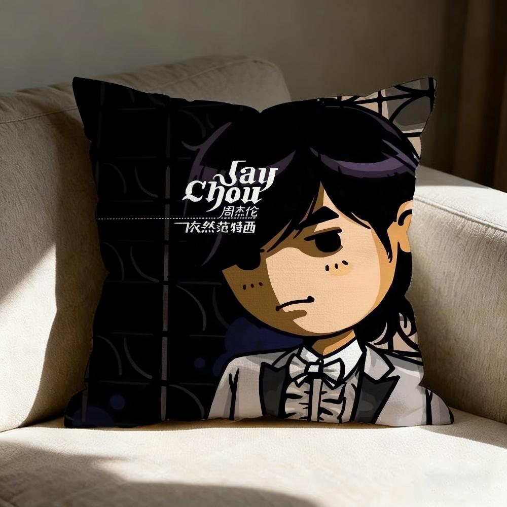 Jay Chou Singer Pillow Case Linen Pillow Covers Cover For Couch Living Room Bench Patio Floor Linen Home Decor