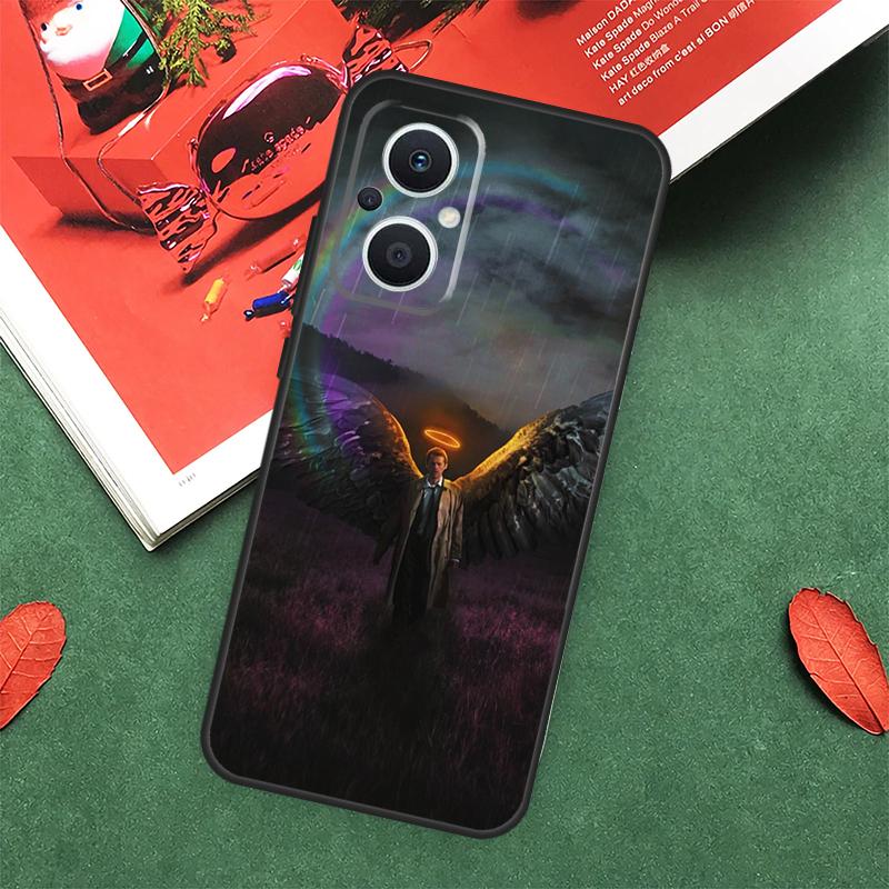 Чехол Angel Castiel Supernatural для OPPO Reno 14 13 12 11 10 Pro 14F 13F 12F 11F 8 7 Lite, Чехол для OPPO Find X9 X8 X6 Pro