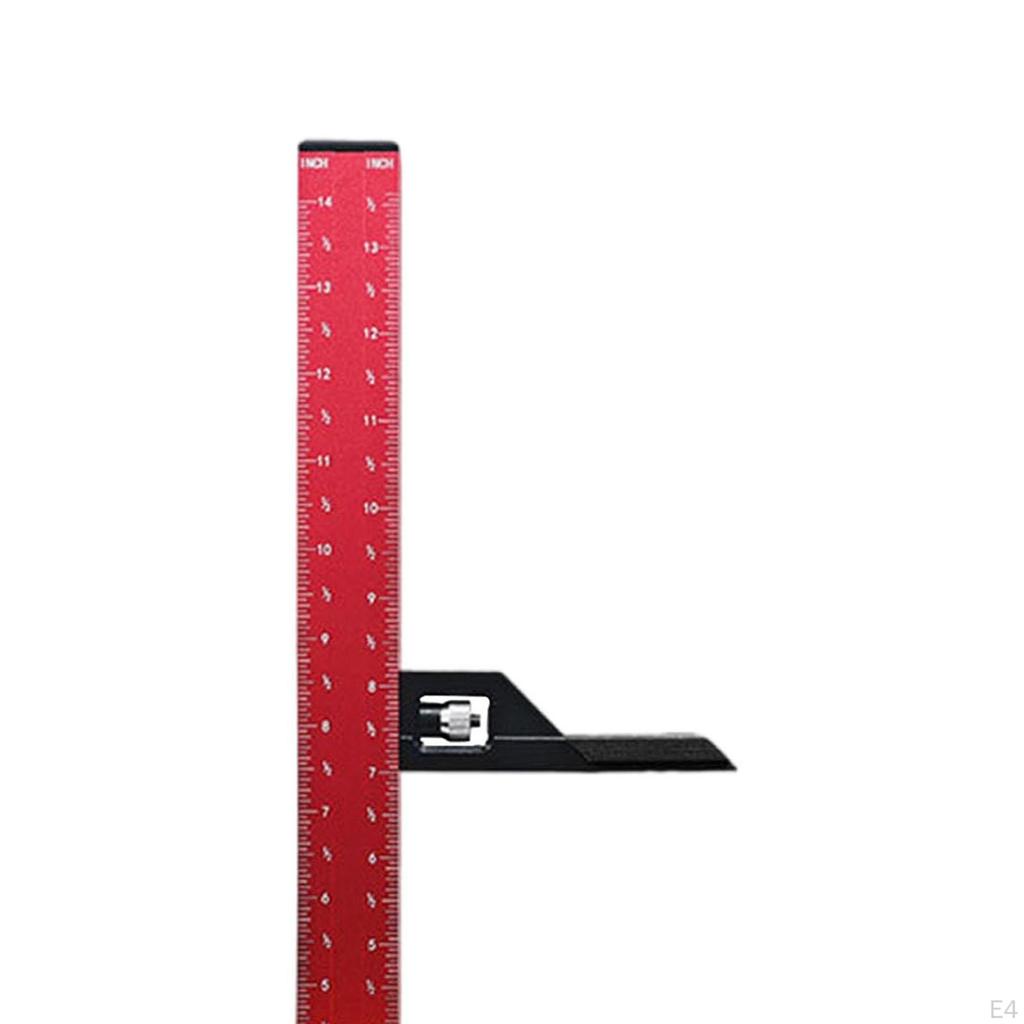 Height Depth Gauge, Professional Universal Saw Table Adjustment Ruler Measuring for