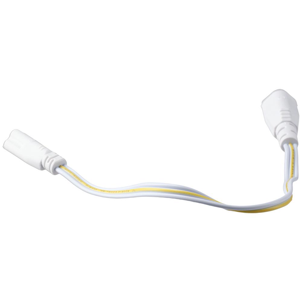 2 шт., соединительный провод для светодиодной лампы из ПВХ, пластика. Светодиодная трубка, встроенная вилка с тремя отверстиями, провод для электрика