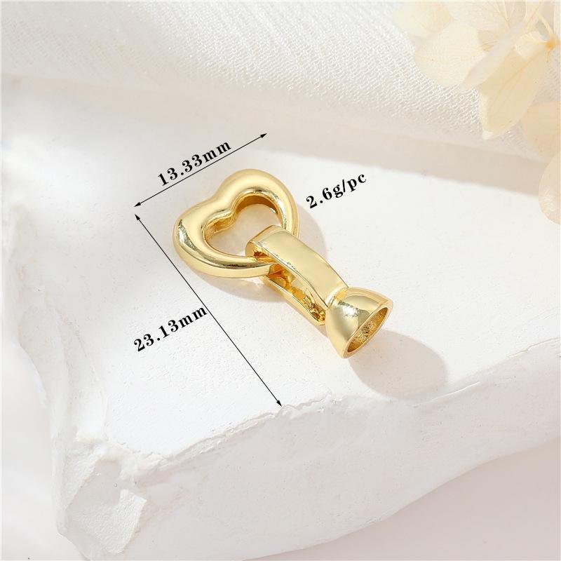 Zhongxing 14K Gold Pearl Necklace & Bracelet Clasp for DIY Jewelry