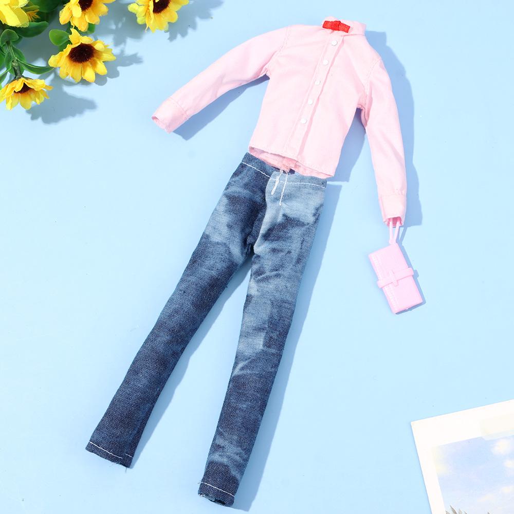 Fashion Casual Wears 1/6 Clothes Accessories Dolls Trousers Doll Coats Jeans Leather Pants Shorts