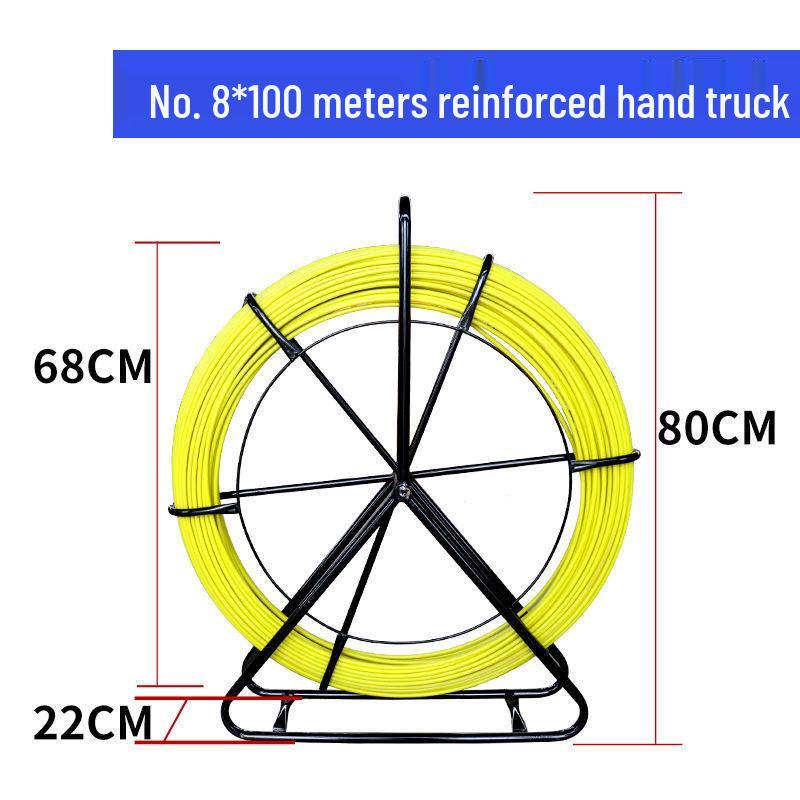 Fiberglass Cable Puller & Pipe Threader for Electricians