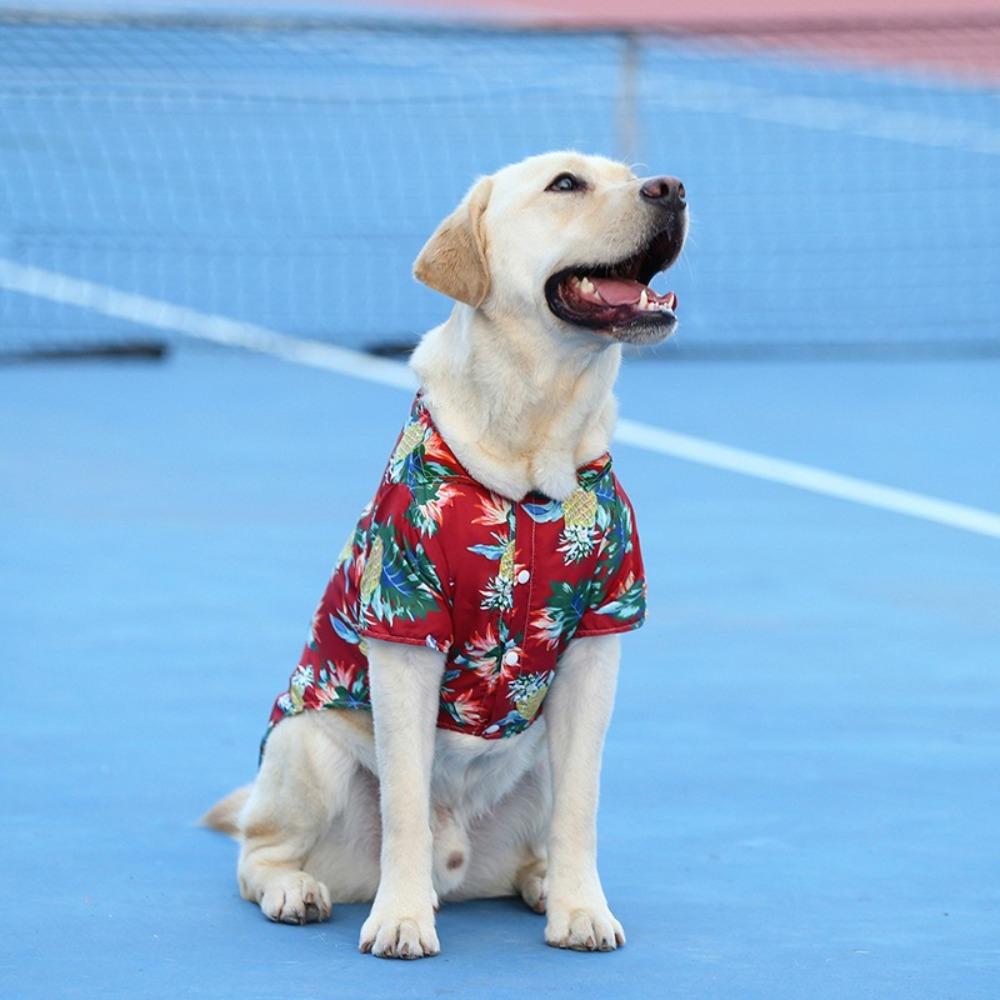 Comfortable Dog Hawaiian Shirts Hawaii Style Shirt for Dogs High Quality Pet T-shirts Dogs