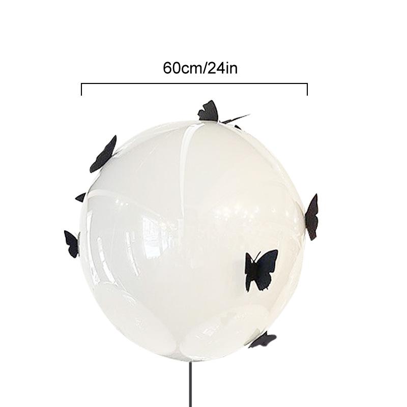 1 комплект прозрачных розовых бантов для помолвки, свадебной вечеринки, реквизита для фотосъемки на День святого Валентина, воздушный шар на день рождения