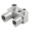 DT08 For LSX LS3 Engine Swap Conversion A/C Line Compressor Adapter Fitting, AC Compressor Aluminum Adapter
