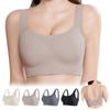 Vehmia Bra 2 Cup Sizes Smaller Comfortable for High Side Reduces No No Sagging Bust-Slimming [Approximately & Sports] Wireless, Seamless, Hold,