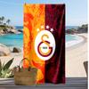 Galatasaray Football Printed Beach Towel Quick Dry Soft TowelPortable Large Rectangular Beach Blanket for Travel Swimming Pool