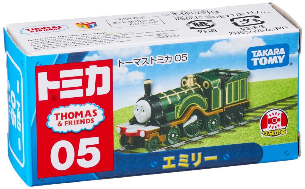 TAKARA TOMY "Tomica Thomas & Emily 05" Miniature Car Toy, Boxed, Meets Toy Safety Standards