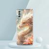 Прозрачный чехол для телефона для Samsung Galaxy A16 A14 A12 A22 A24 A42 A06 A20 A30 A40 Мягкая TPU крышка Иллюзорный цвет Китайский дракон