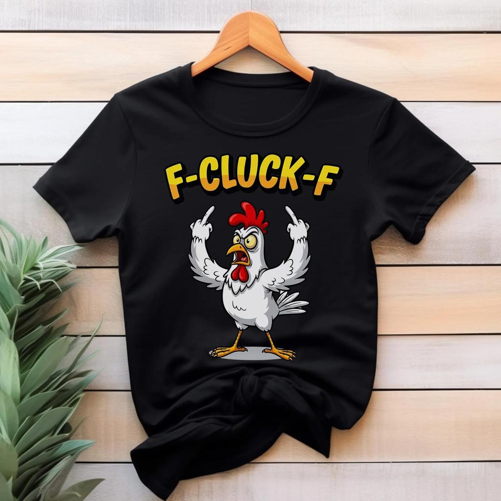 Funny Chicken Humor F-Caw-F Shirt Inappropriate Quote Rooster,F-Caw-F Funny Chicken Shirt Funny Chicken Unisex T-shirt,Rude Tee