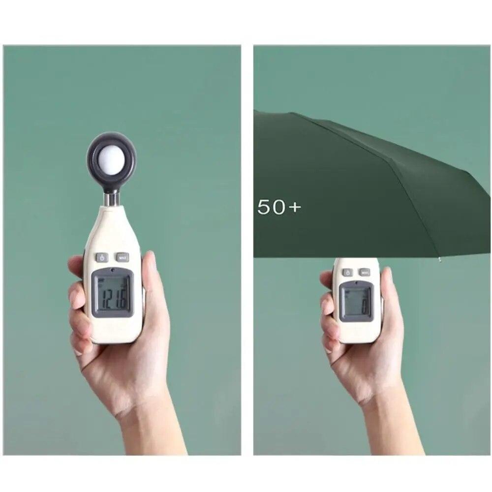 Mini Sun Umbrella Small Pocket Rain Umbrella Vinyl Folding Umbrella UV Ultraviolet Protection Sun Shade Pocket Parasol Capsule