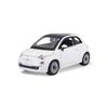 Bburago 1/24 Fiat 500 2007 Белый / Металлическая модель, Готовая модель 18-22106