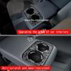Для Subaru Forester 2024 2025 2026 ABS карбон Панель-наклейка на крышку подстаканника заднего ряда центральной консоли салона