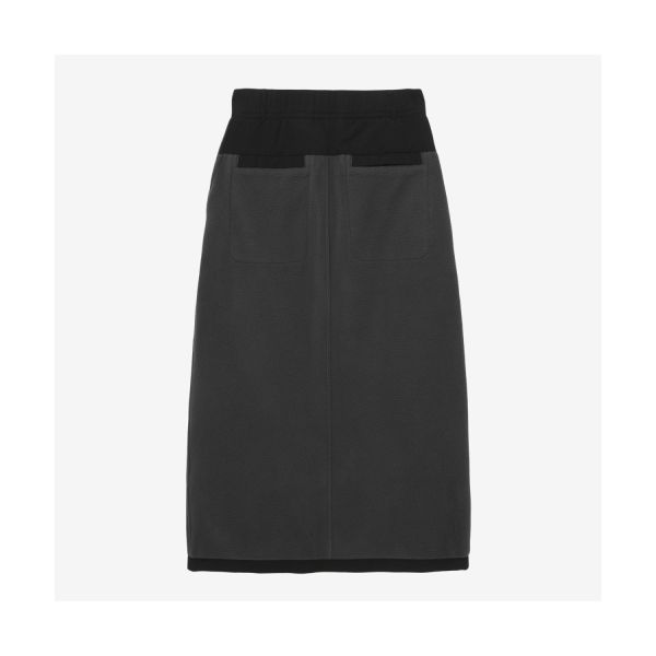 The North Face Denali Logo Zip Mid-Length Casual Skirt Women skirts NK6FR55A