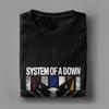 Футболки System Of A Down для женщин унисекс, женская хэви-метал музыка, уникальная футболка из 100% хлопка, футболка с короткими рукавами, идея подарка, одежда