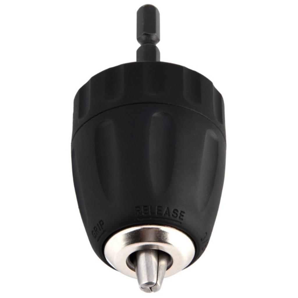 Инструмент для замены патрона для дрели без ключа 0,8-10 мм Адаптер 3/8"-24UNF с шестигранным хвостовиком Шестигранный хвостовик 1/4 дюйма Quick