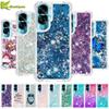 Honor 90 Lite Case On For Funda Honor 90 Lite CRT-NX1 Cover Glitter Dynamic Liquid Case For Huawei Honor90 Lite Phone Case Etui