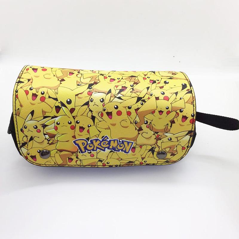 Большой пенал для учеников с персонажами Pokémon - Мультяшный аниме-дизайн