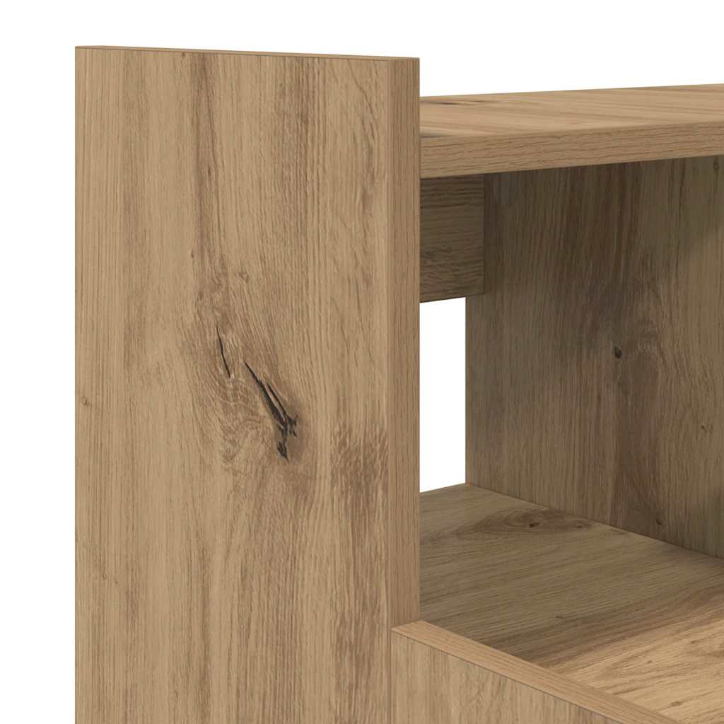 Artisan Oak Desk 97 x 45 x 90 cm Engineered Wood