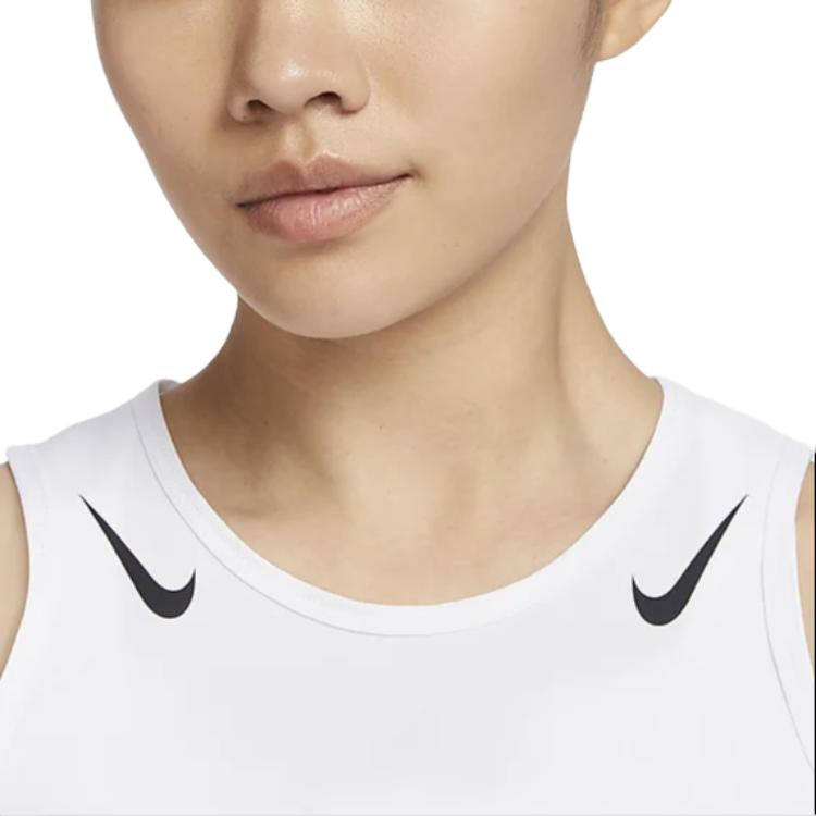Nike Женский топ-майка Белый/Черный FN2714-100