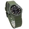 CASIO analog wristwatch Chipkashi Cheap MQ-24UC-3B urethane belt unisex matte green overseas model