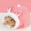 Thickened Hamster Nest Soft Hamster House Cave Cow Hamster Cotton House  Golden Hamster
