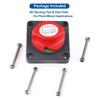 12V-48V Battery  Cut Shut Off Switch Heavy Duty Battery Isolator Switch, 275/1250 Amps for Marine Boat RV ATV UTV Vehicles