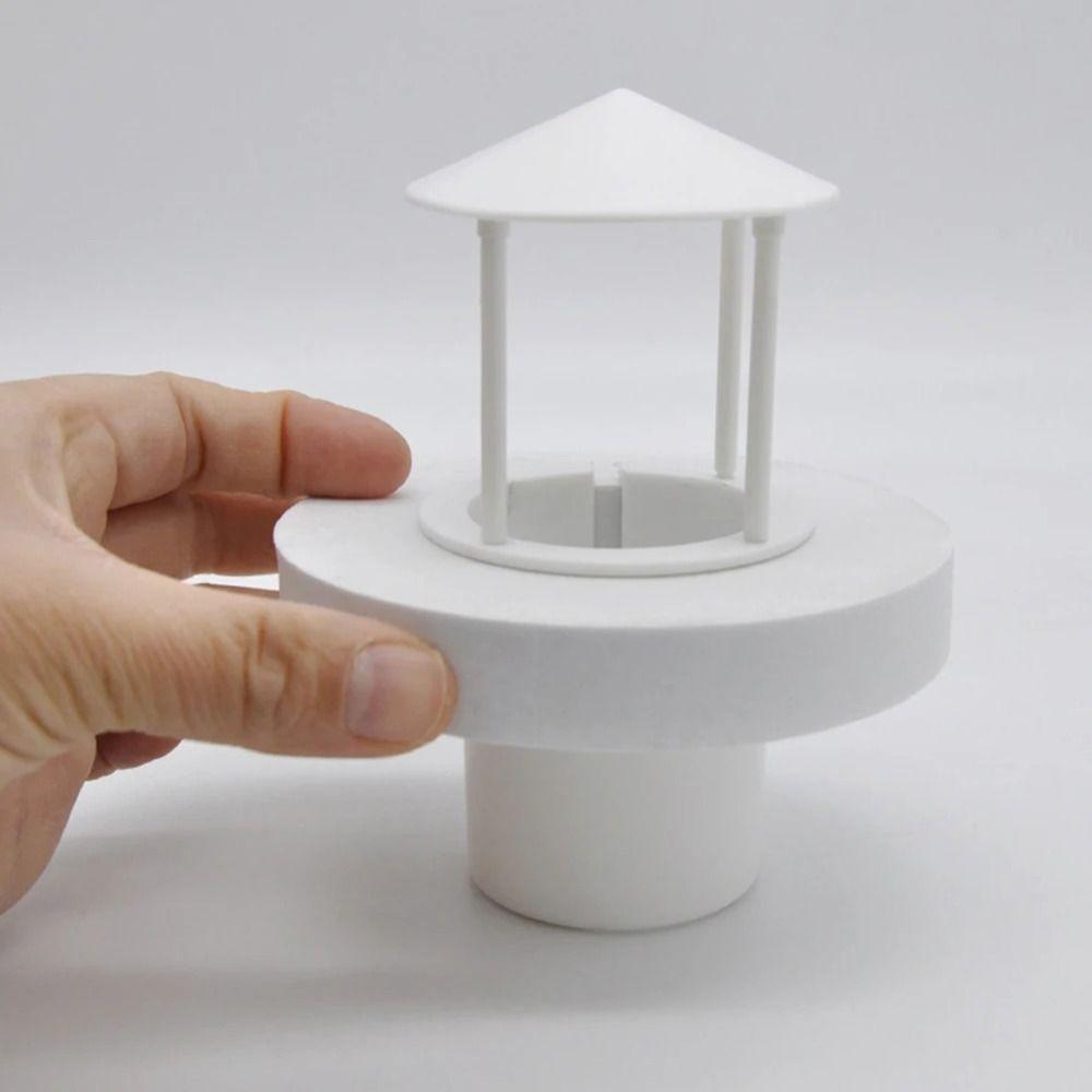 Белый плавающий распылитель тумана Мини-туманообразователь Водный фонтан со светодиодной подсветкой Увлажнитель для аквариума