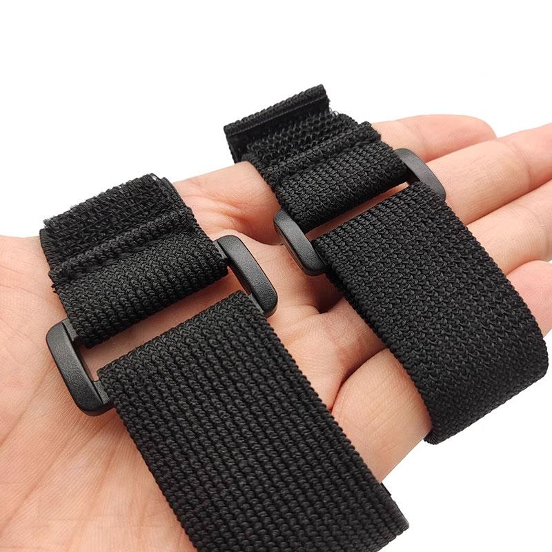 5Pcs Elastic Hook and Loop Cable Tie Reverse Buckle Stretch Fastener Cable Straps Nylon Extension Strap Cord Wrap Organizer
