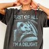 Comfort Colors First Of All I'm A Delight Shirt, Funny Opossum Tee, Sarcastic Possum Gift