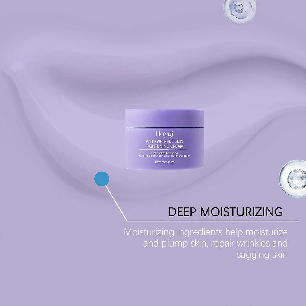 50g Anti-Wrinkle Skin Tightening Cream, Smooth Fine Lines, Anti-Aging Firming & Moisturizing Cream