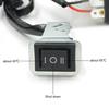Электрический обогреватель руля мотоцикла, подогреватель рукоятки 12V с подогревом для мотоцикла,