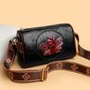 Crossbody Bag Women's Bag Literary Style Fashion Lotus Mother Bag Senior Sense Shoulder Bag